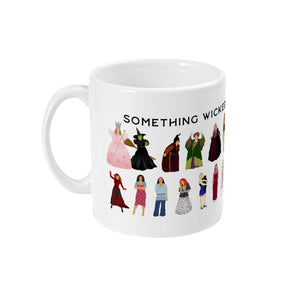 Something Wicked This Way Comes Mug-Feminist Apparel, Feminist Gift, Feminist Coffee Mug, 11oz White Ceramic-The Spark Company