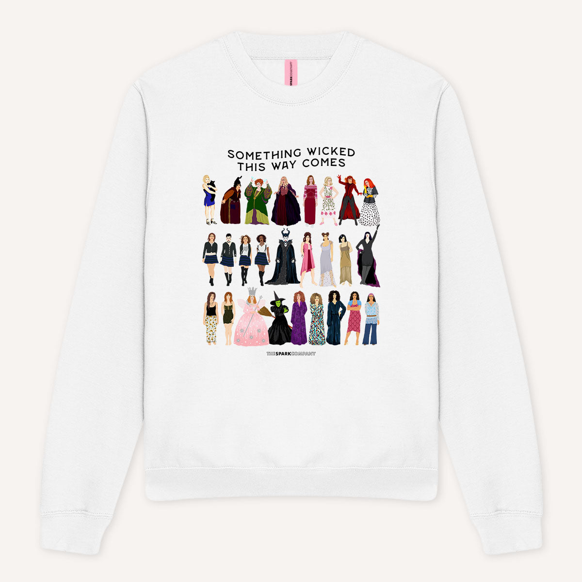 Something Wicked This Way Comes Sweatshirt-Feminist Apparel, Feminist Clothing, Feminist Sweatshirt, JH030-The Spark Company