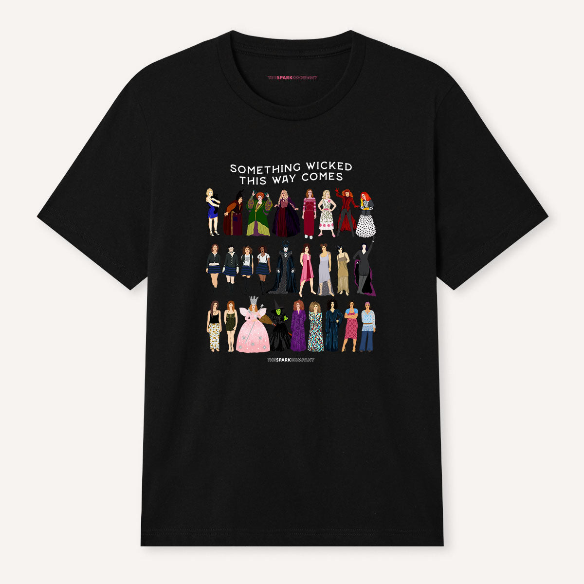 Something Wicked This Way Comes T-Shirt-Feminist Apparel, Feminist Clothing, Feminist T Shirt, BC3001-The Spark Company