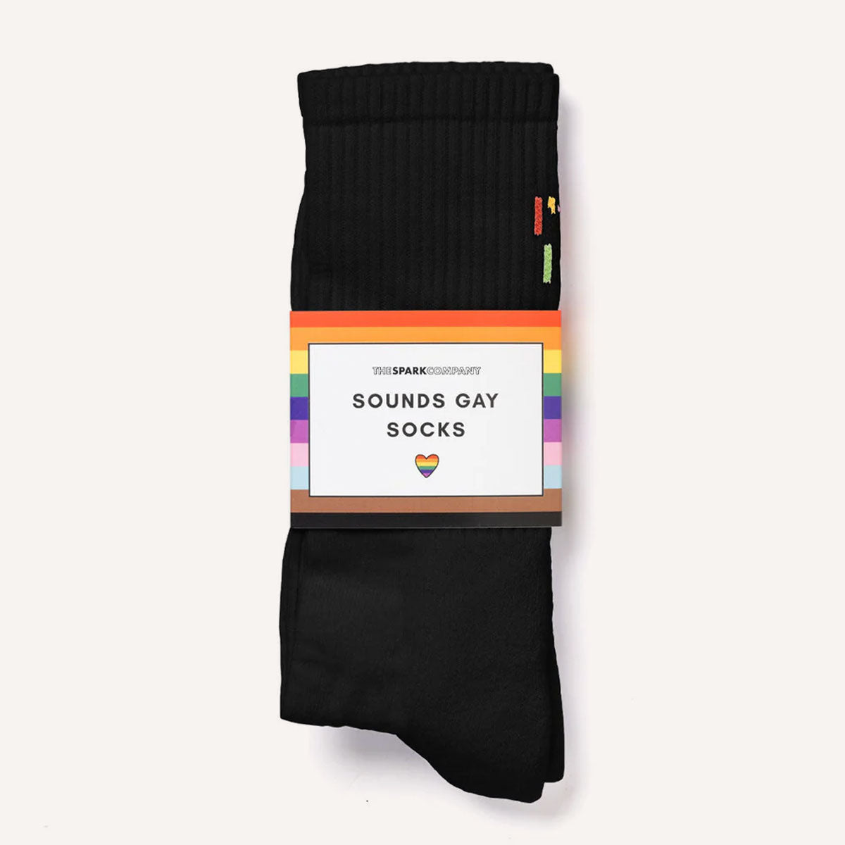 Sounds Gay I'm In Socks-LGBT Apparel, LGBT Gift, LGBT Socks-The Spark Company