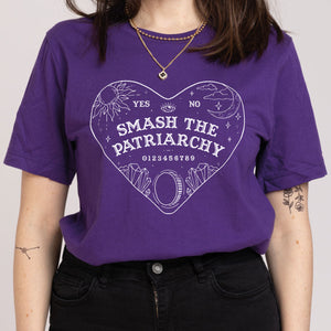 Spark Ouija Board T-Shirt-Feminist Apparel, Feminist Clothing, Feminist T Shirt, BC3001-The Spark Company