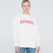 Load image into Gallery viewer, Spark Varsity Sweatshirt-Feminist Apparel, Feminist Clothing, Feminist Sweatshirt, JH030-The Spark Company