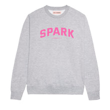 Load image into Gallery viewer, Spark Varsity Sweatshirt-Feminist Apparel, Feminist Clothing, Feminist Sweatshirt, JH030-The Spark Company