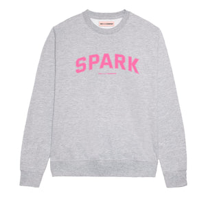 Spark Varsity Sweatshirt-Feminist Apparel, Feminist Clothing, Feminist Sweatshirt, JH030-The Spark Company