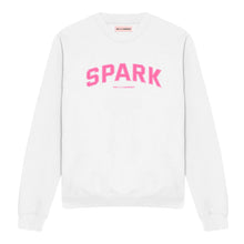 Load image into Gallery viewer, Spark Varsity Sweatshirt-Feminist Apparel, Feminist Clothing, Feminist Sweatshirt, JH030-The Spark Company