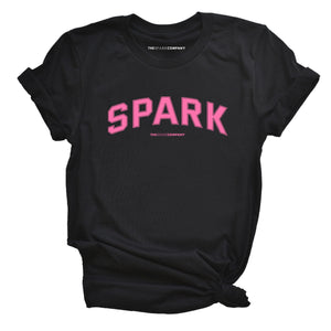 Spark Varsity T-Shirt-Feminist Apparel, Feminist Clothing, Feminist T Shirt, BC3001-The Spark Company