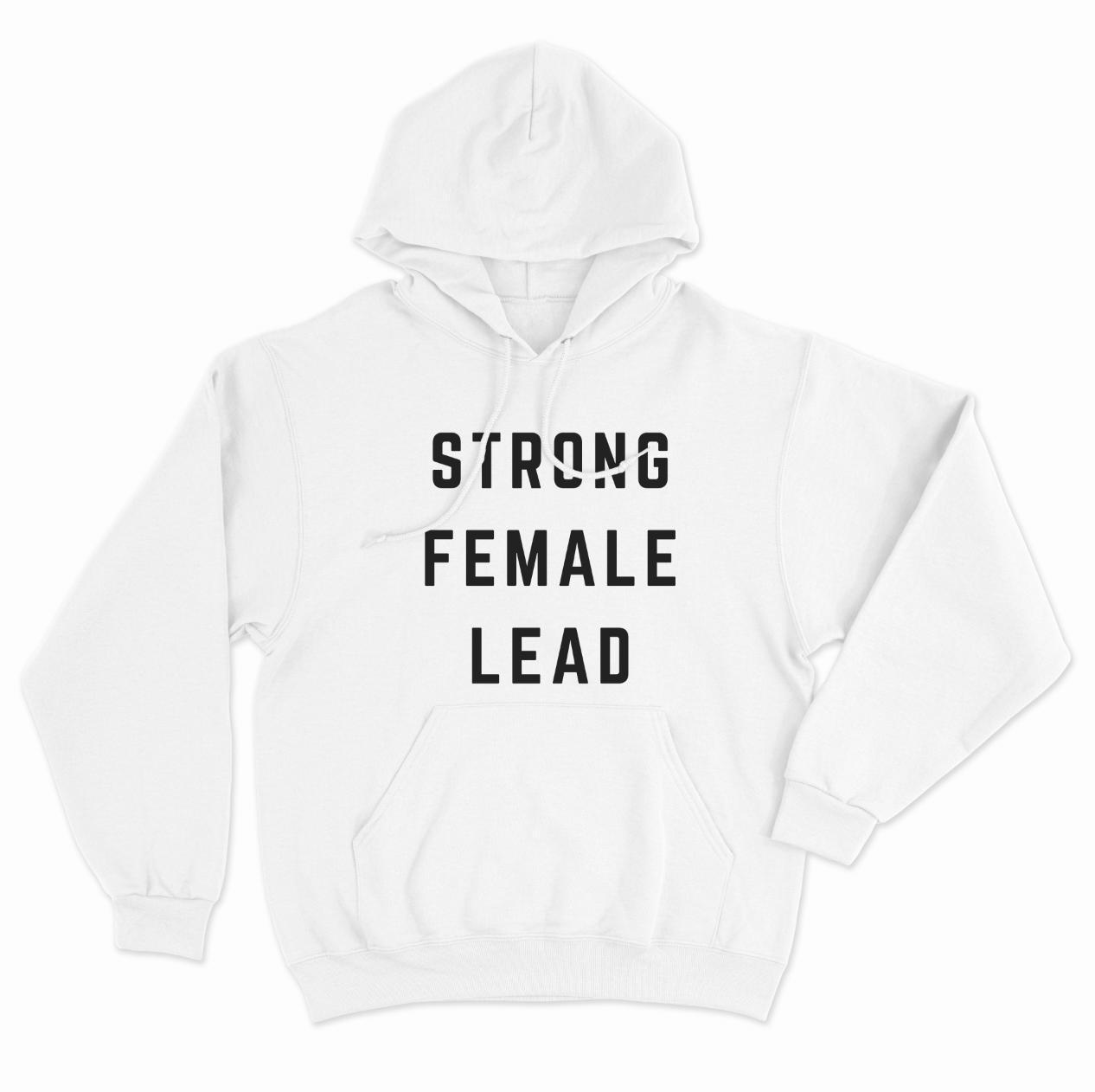 Strong Female Lead Hoodie-Feminist Apparel, Feminist Clothing, Feminist Hoodie, JH001-The Spark Company