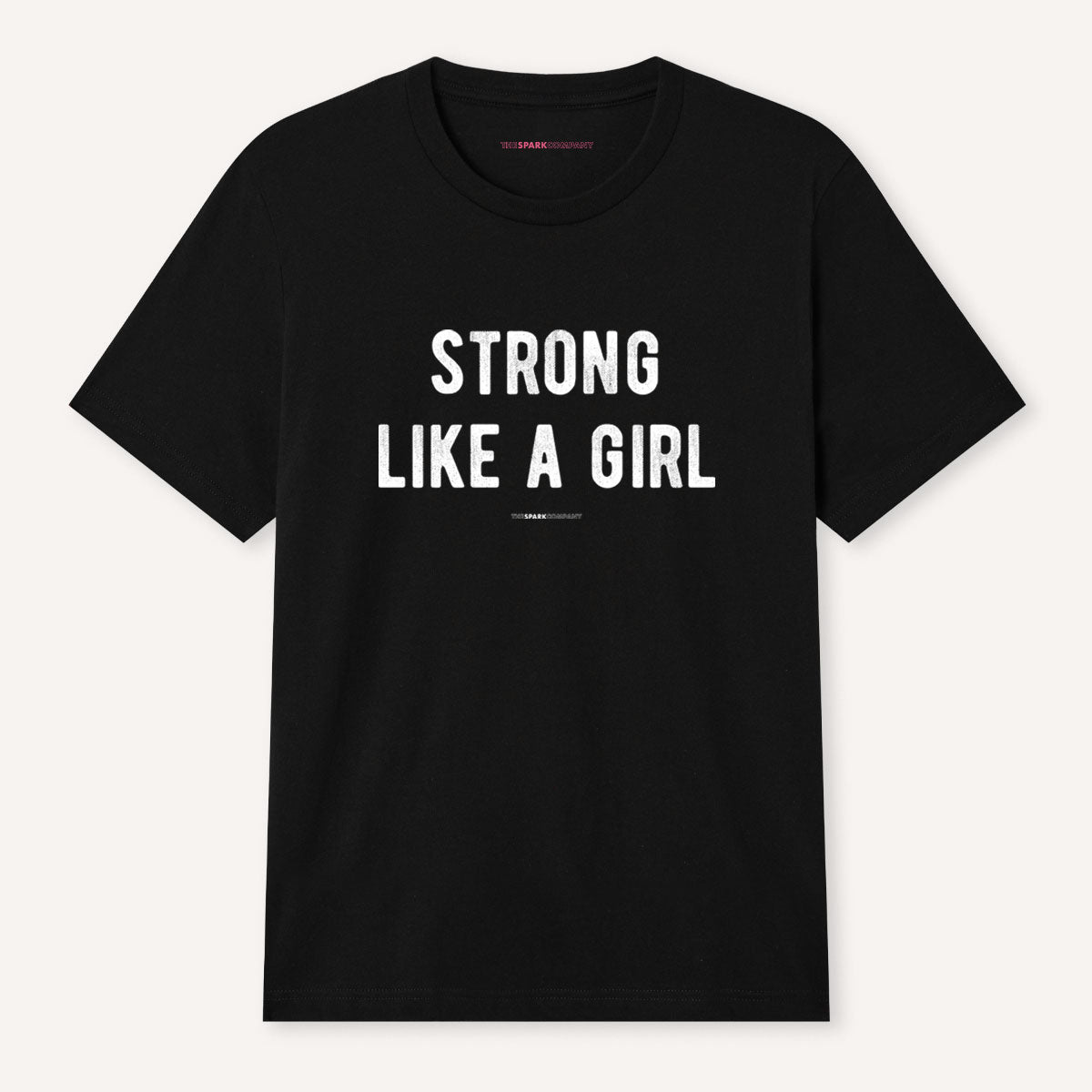 Strong Like A Girl T-Shirt-Feminist Apparel, Feminist Clothing, Feminist T Shirt, BC3001-The Spark Company