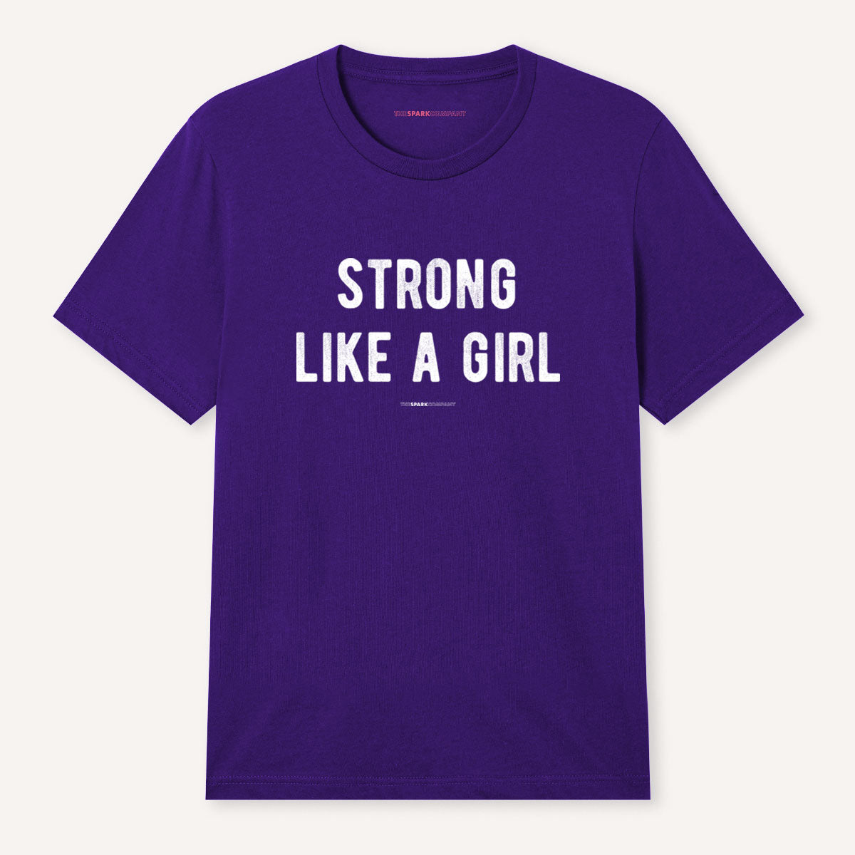 Strong Like A Girl T-Shirt-Feminist Apparel, Feminist Clothing, Feminist T Shirt, BC3001-The Spark Company
