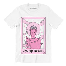 Load image into Gallery viewer, Tarot: The High Priestess T-Shirt-Feminist Apparel, Feminist Clothing, Feminist T Shirt, BC3001-The Spark Company