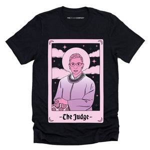 Tarot: The Judge T-Shirt-Feminist Apparel, Feminist Clothing, Feminist T Shirt, BC3001-The Spark Company