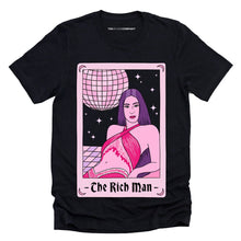 Load image into Gallery viewer, Tarot: The Rich Man T-Shirt-Feminist Apparel, Feminist Clothing, Feminist T Shirt, BC3001-The Spark Company