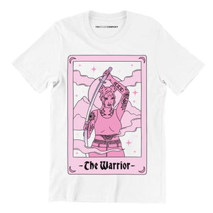 Tarot: The Warrior T-Shirt-Feminist Apparel, Feminist Clothing, Feminist T Shirt, BC3001-The Spark Company
