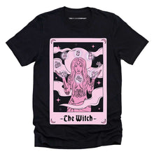 Load image into Gallery viewer, Tarot: The Witch T-Shirt-Feminist Apparel, Feminist Clothing, Feminist T Shirt, BC3001-The Spark Company