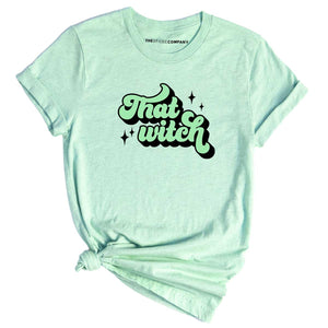 That Witch T-Shirt-Feminist Apparel, Feminist Clothing, Feminist T Shirt, BC3001-The Spark Company