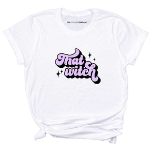 That Witch T-Shirt-Feminist Apparel, Feminist Clothing, Feminist T Shirt, BC3001-The Spark Company