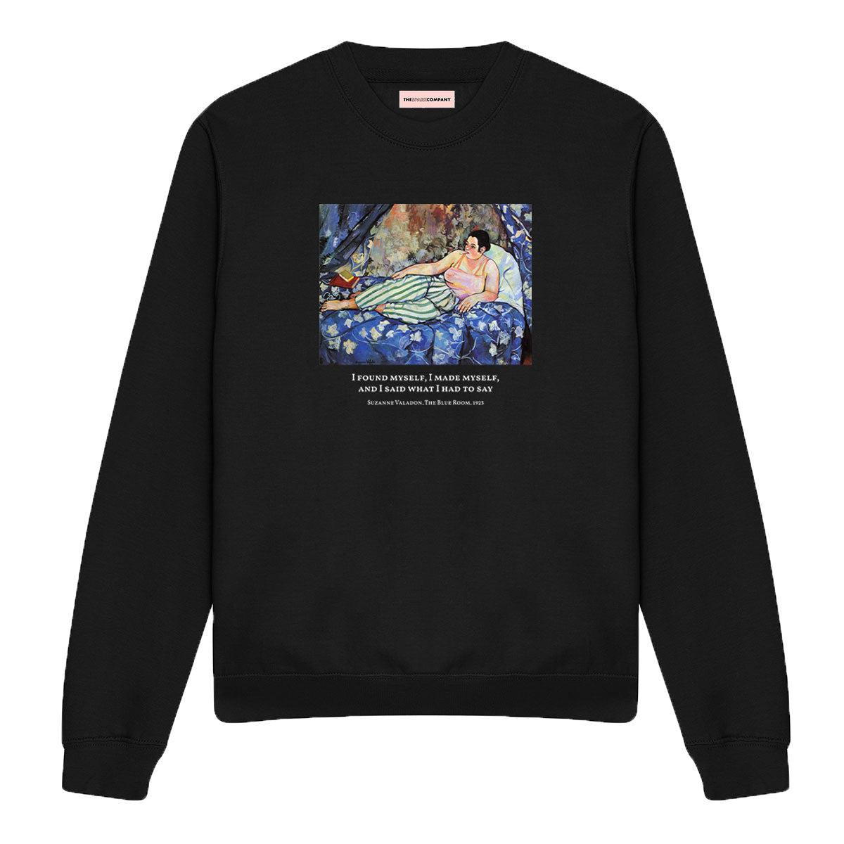 The Blue Room by Suzanne Valadon Sweatshirt-Feminist Apparel, Feminist Clothing, Feminist Sweatshirt, JH030-The Spark Company