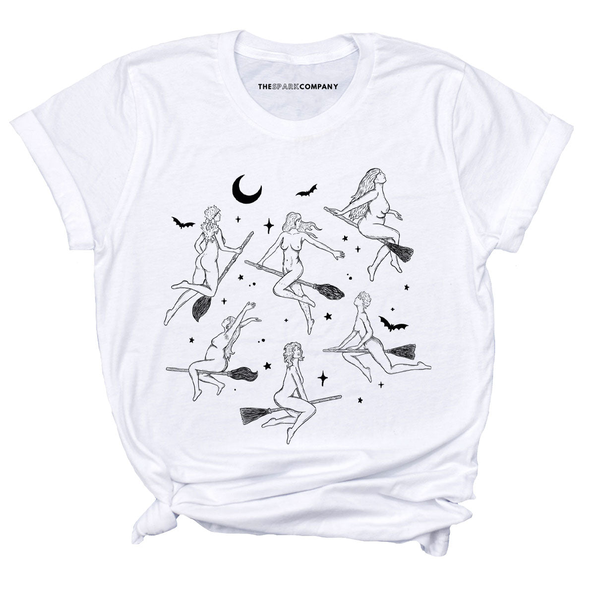 The Coven T-Shirt-Feminist Apparel, Feminist Clothing, Feminist T Shirt, BC3001-The Spark Company