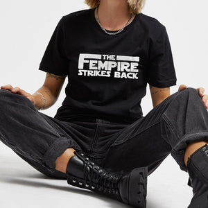 The Fempire Strikes Back T-Shirt-Feminist Apparel, Feminist Clothing, Feminist T Shirt, BC3001-The Spark Company