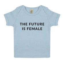 Load image into Gallery viewer, The Future Is Female Baby T-Shirt-Feminist Apparel, Feminist Clothing, Feminist Baby T Shirt, EPB01-The Spark Company