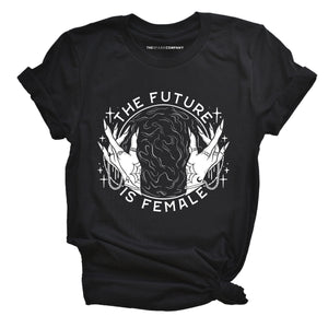 The Future Is Female Halloween T-Shirt-Feminist Apparel, Feminist Clothing, Feminist T Shirt, BC3001-The Spark Company