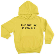 Load image into Gallery viewer, The Future Is Female Kids Hoodie-Feminist Apparel, Feminist Clothing, Feminist Kids Hoodie, JH001J-The Spark Company