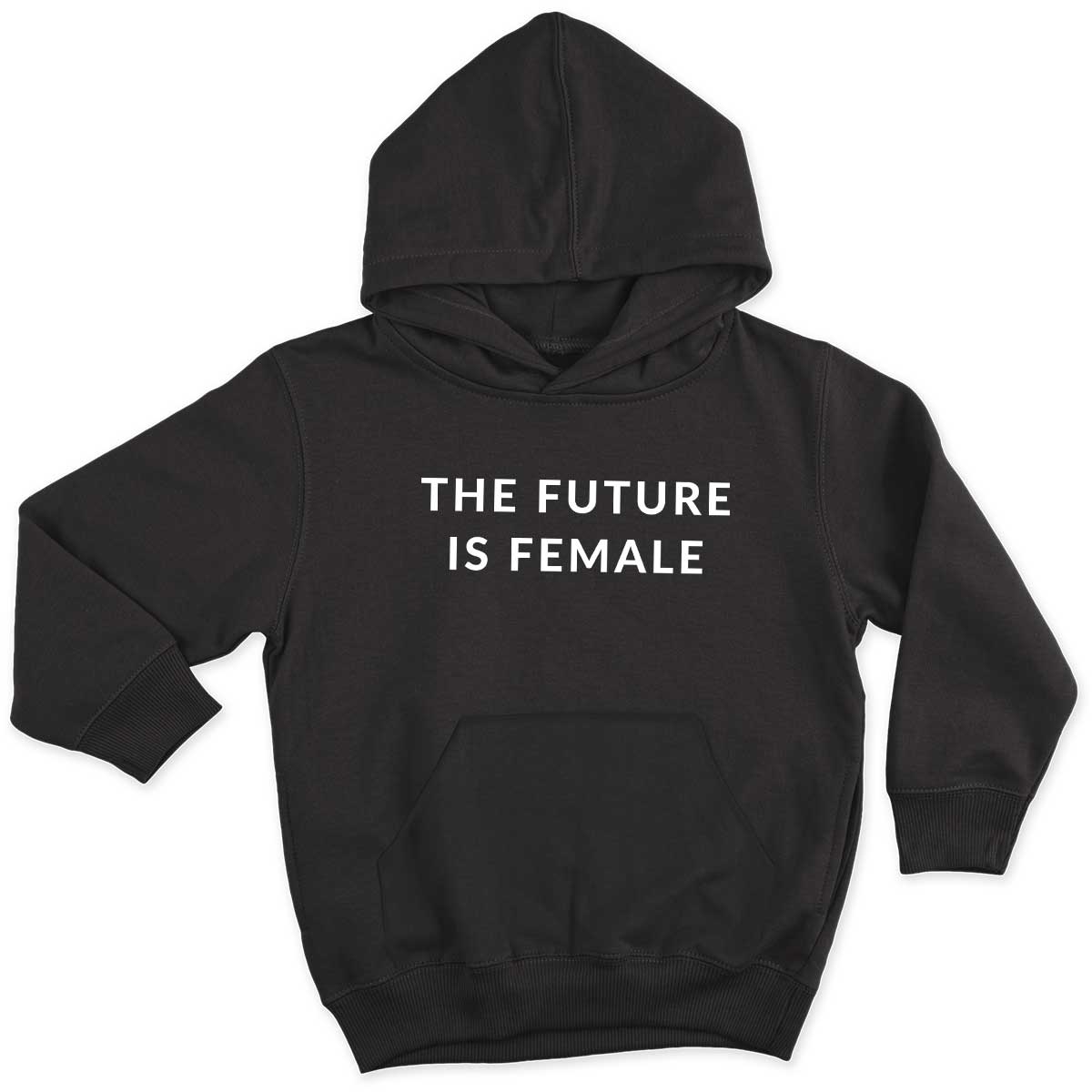 The Future Is Female Kids Hoodie-Feminist Apparel, Feminist Clothing, Feminist Kids Hoodie, JH001J-The Spark Company