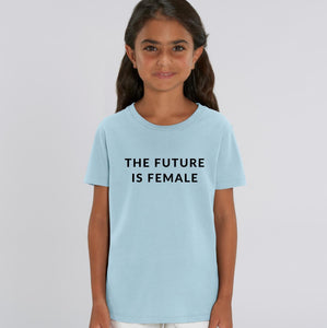 The Future Is Female Kids T-Shirt-Feminist Apparel, Feminist Clothing, Feminist Kids T Shirt, MiniCreator-The Spark Company