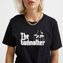 Load image into Gallery viewer, The Godmother T-Shirt-Feminist Apparel, Feminist Clothing, Feminist T Shirt, BC3001-The Spark Company