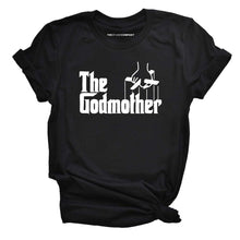 Load image into Gallery viewer, The Godmother T-Shirt-Feminist Apparel, Feminist Clothing, Feminist T Shirt, BC3001-The Spark Company