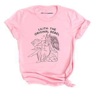 The Original Rebel T-Shirt-Feminist Apparel, Feminist Clothing, Feminist T Shirt, BC3001-The Spark Company