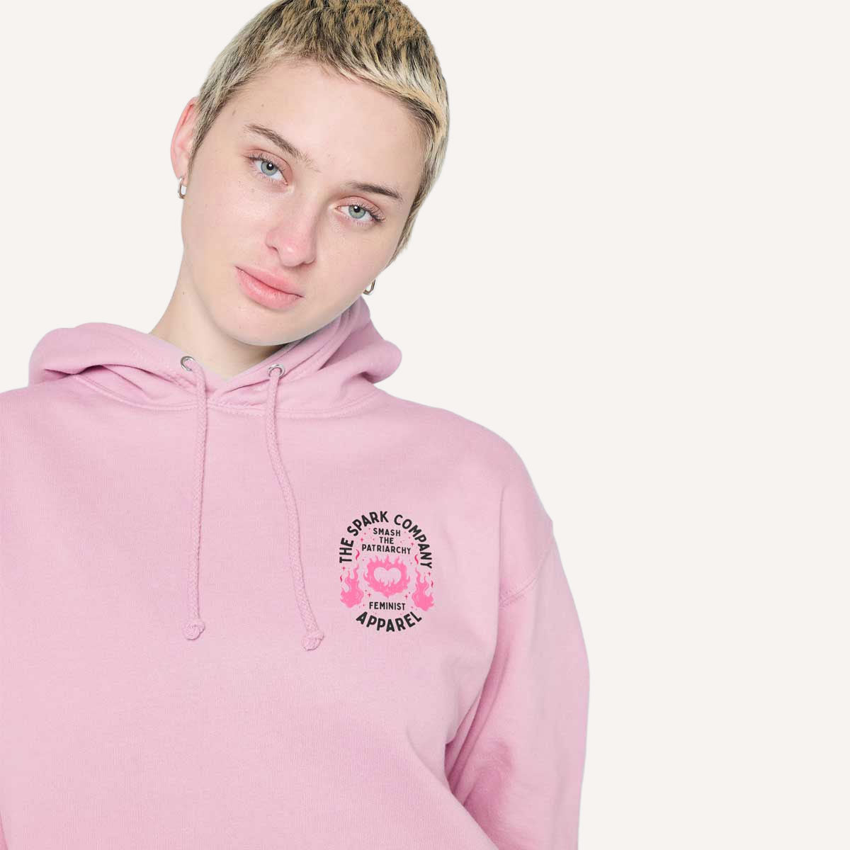 The Spark Company Feminist Apparel Hoodie-Feminist Apparel, Feminist Clothing, Feminist Hoodie, JH001-The Spark Company