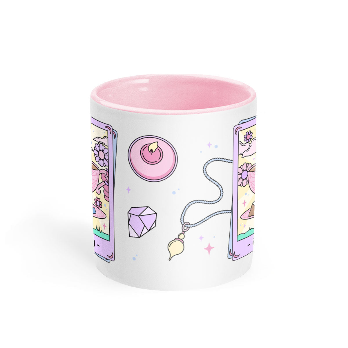 The Tea Tarot Mug-Feminist Apparel, Feminist Gift, Feminist Coffee Mug, 11oz White Ceramic-The Spark Company