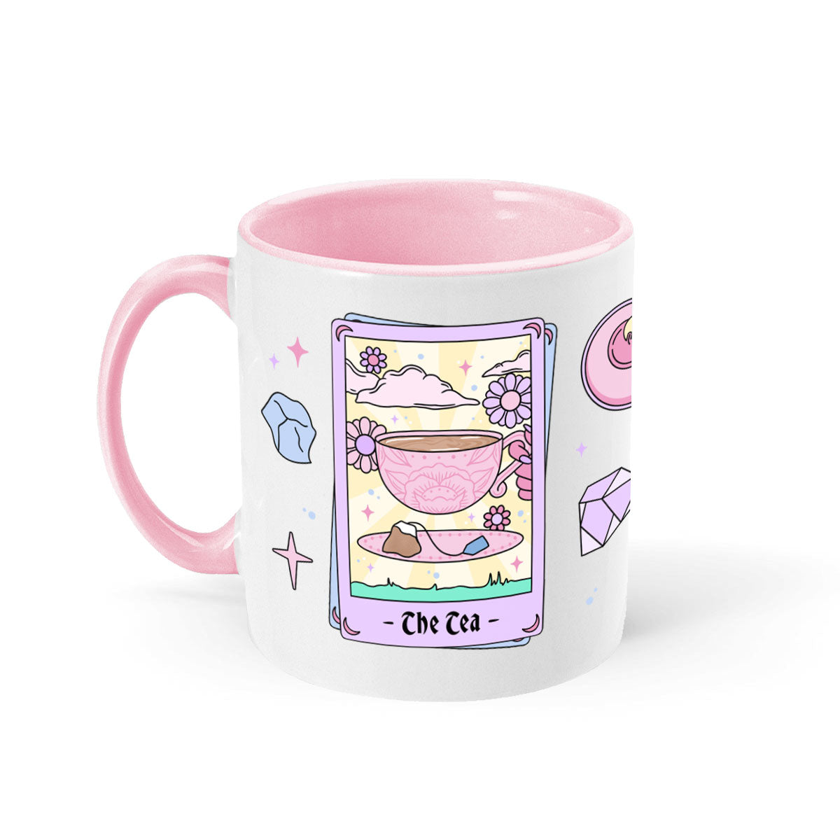 The Tea Tarot Mug-Feminist Apparel, Feminist Gift, Feminist Coffee Mug, 11oz White Ceramic-The Spark Company