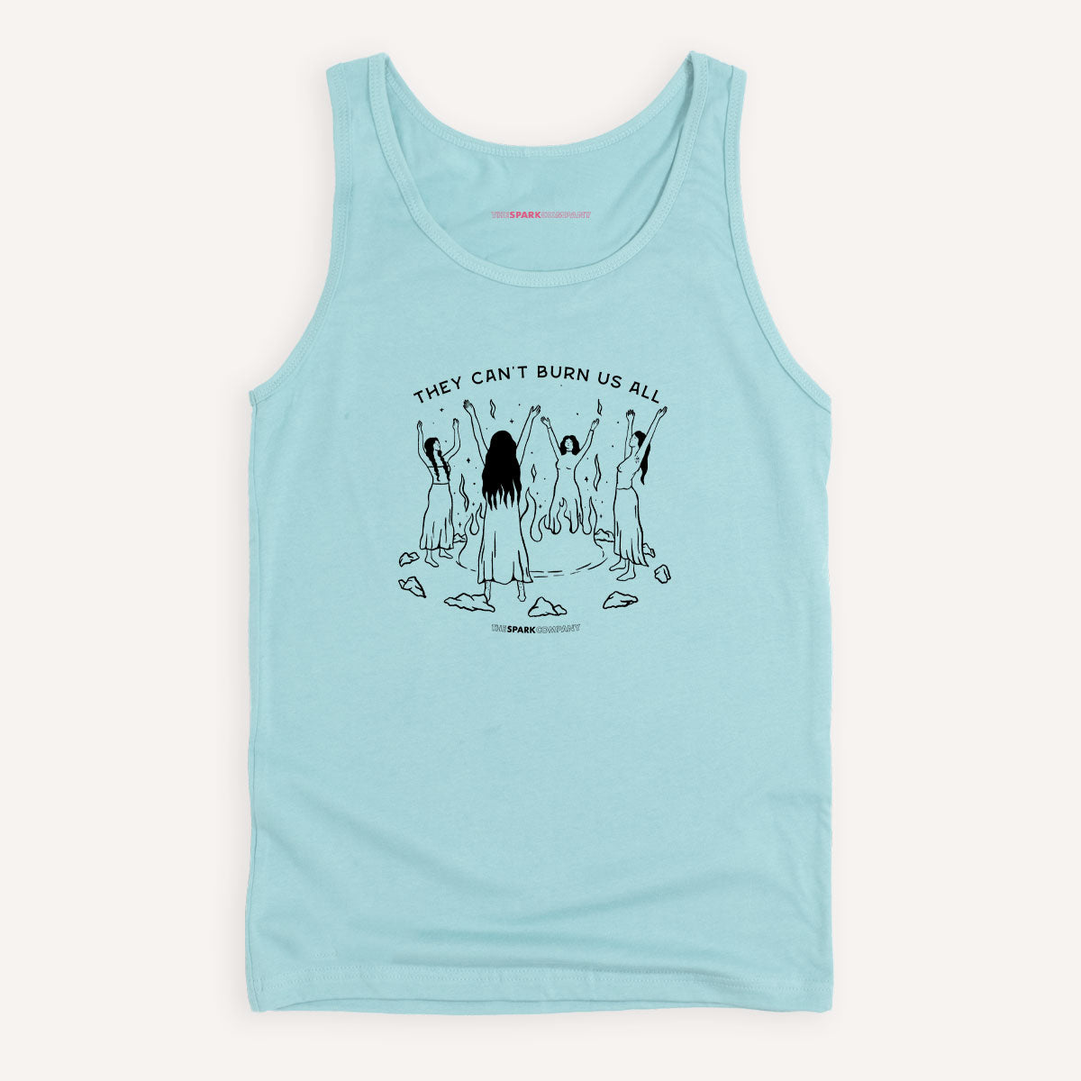 They Can't Burn Us All Tank Top-Feminist Apparel, Feminist Clothing, Feminist Tank, 03980-The Spark Company