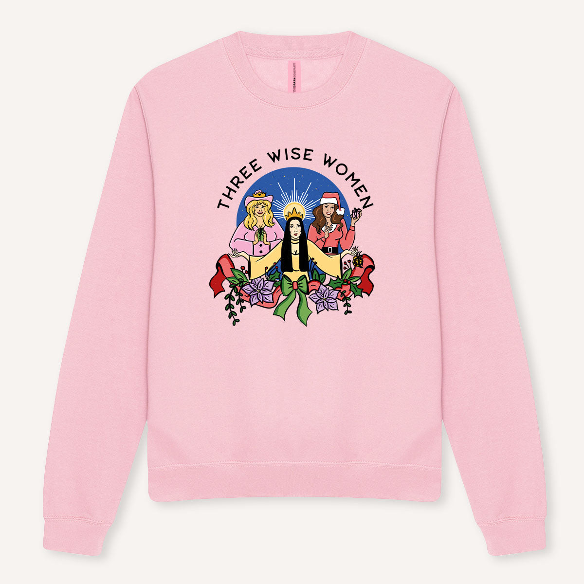Three Wise Women Christmas Jumper-Feminist Apparel, Feminist Clothing, Feminist Sweatshirt, JH030-The Spark Company