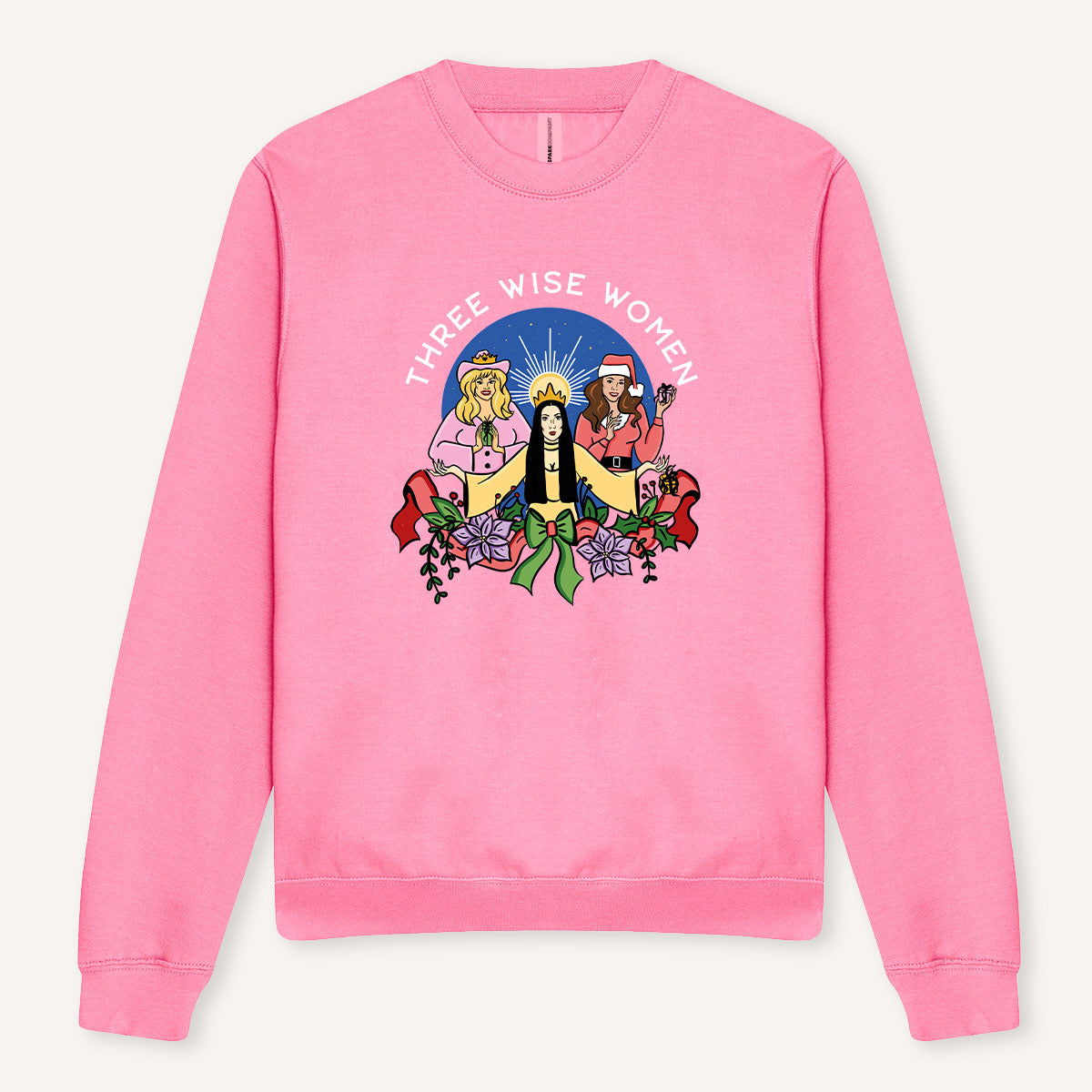 Three Wise Women Christmas Jumper-Feminist Apparel, Feminist Clothing, Feminist Sweatshirt, JH030-The Spark Company