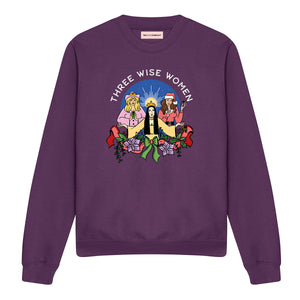 Three Wise Women Christmas Jumper-Feminist Apparel, Feminist Clothing, Feminist Sweatshirt, JH030-The Spark Company