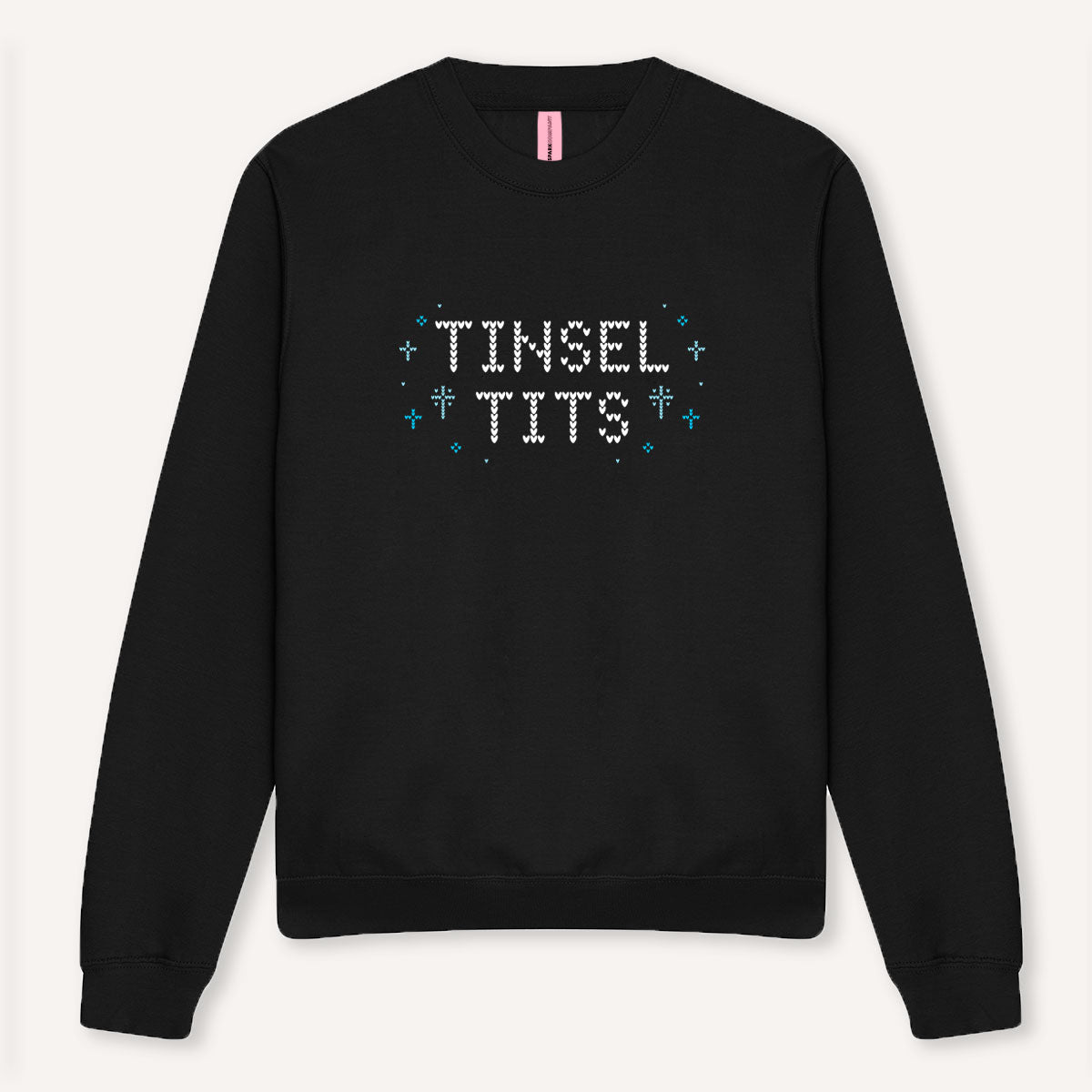 Tinsel Tits Ugly Christmas Jumper-Feminist Apparel, Feminist Clothing, Feminist Sweatshirt, JH030-The Spark Company