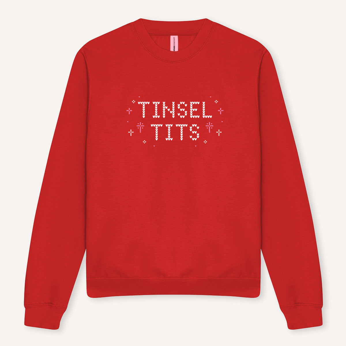 Tinsel Tits Ugly Christmas Jumper-Feminist Apparel, Feminist Clothing, Feminist Sweatshirt, JH030-The Spark Company