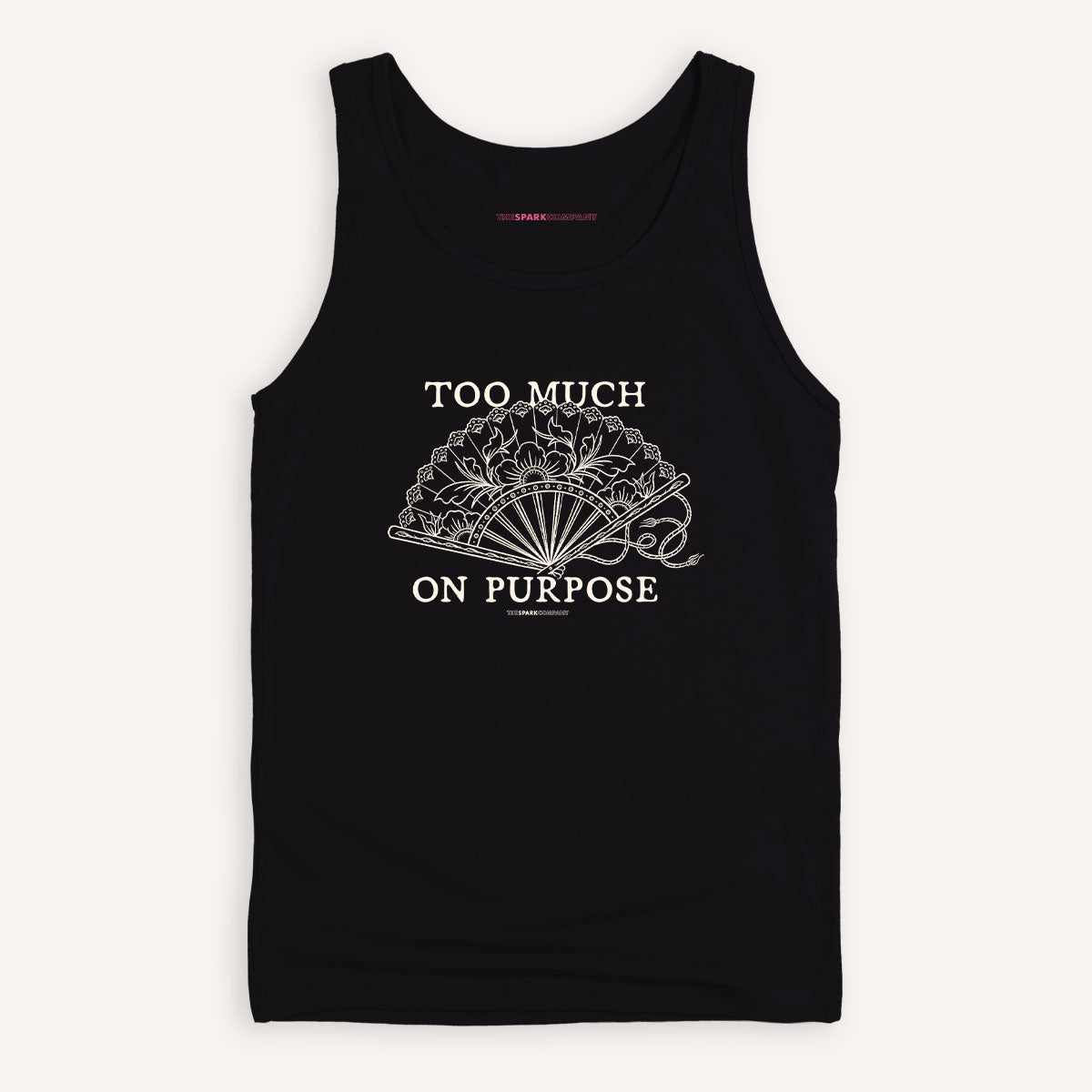 Too Much On Purpose Tank Top-Feminist Apparel, Feminist Clothing, Feminist Tank, 03980-The Spark Company