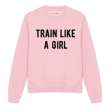 Load image into Gallery viewer, Train Like A Girl Sweatshirt-Feminist Apparel, Feminist Clothing, Feminist Sweatshirt, JH030-The Spark Company