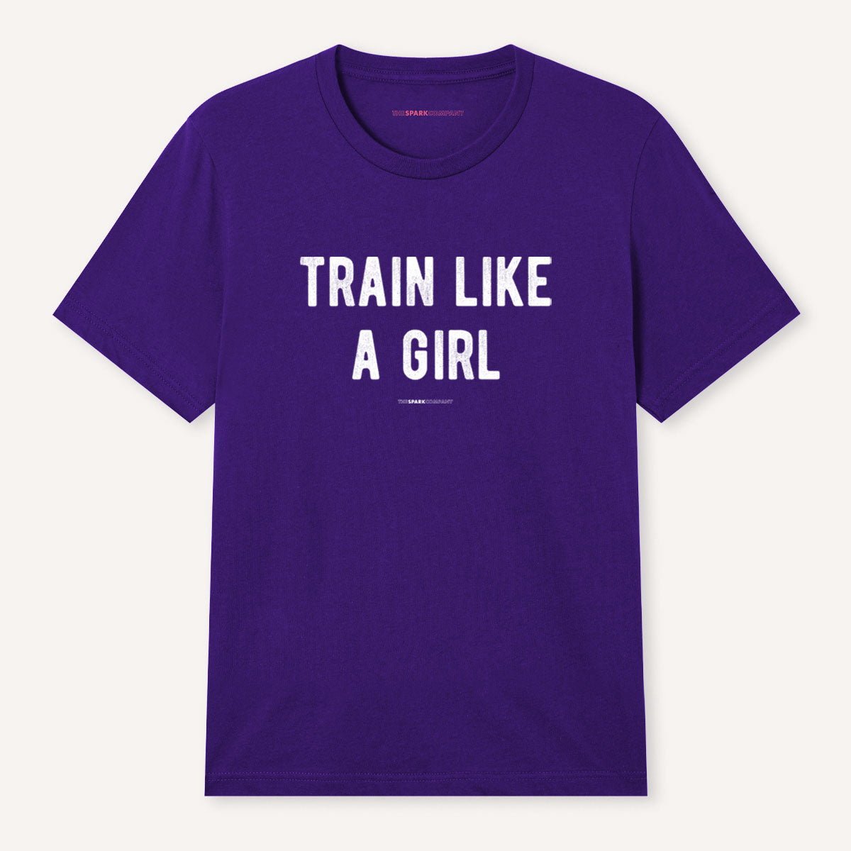 Train Like A Girl T-Shirt-Feminist Apparel, Feminist Clothing, Feminist T Shirt, BC3001-The Spark Company