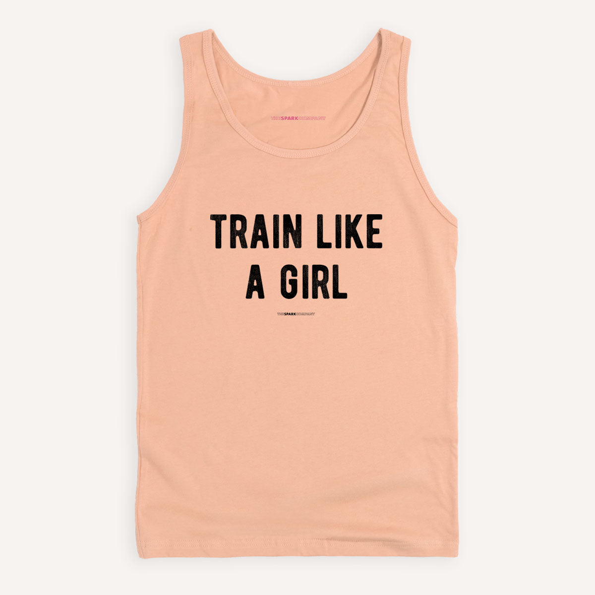 Train Like A Girl Tank Top-Feminist Apparel, Feminist Clothing, Feminist Tank, 03980-The Spark Company