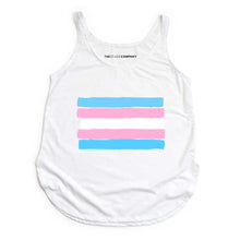 Load image into Gallery viewer, Trans Flag Festival Tank Top-LGBT Apparel, LGBT Clothing, LGBT Vest, NL5033-The Spark Company