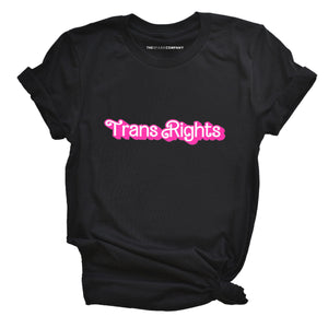 Trans Rights T-Shirt-LGBT Apparel, LGBT Clothing, LGBT T Shirt, BC3001-The Spark Company