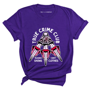 True Crime Club T-Shirt-Feminist Apparel, Feminist Clothing, Feminist T Shirt, BC3001-The Spark Company