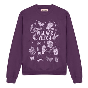 Village Witch Sweatshirt-Feminist Apparel, Feminist Clothing, Feminist Sweatshirt, JH030-The Spark Company