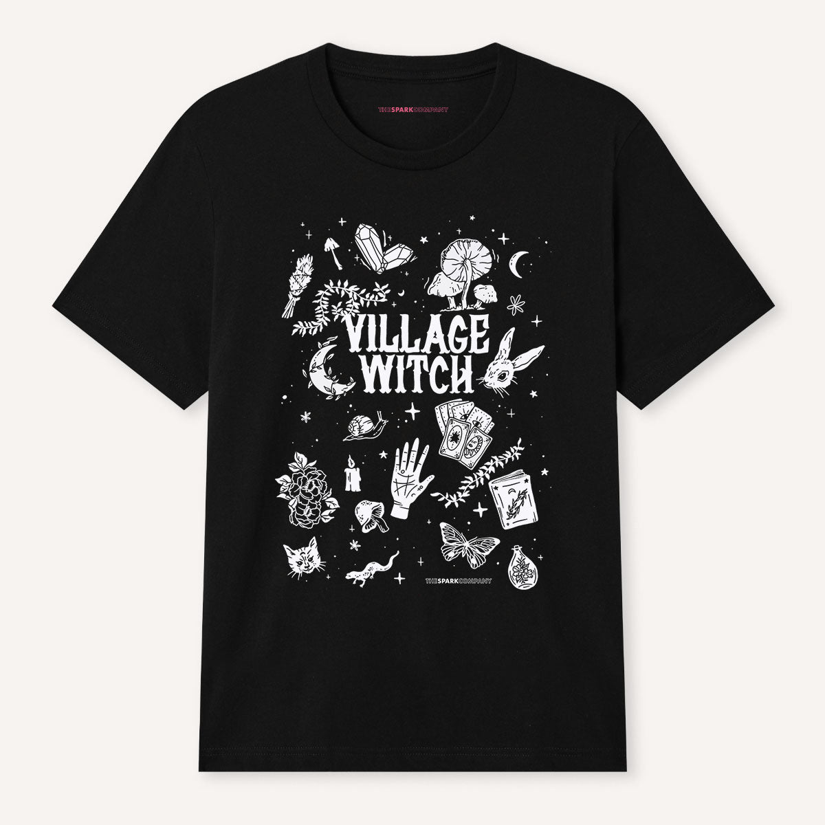 Village Witch T-Shirt-Feminist Apparel, Feminist Clothing, Feminist T Shirt, BC3001-The Spark Company