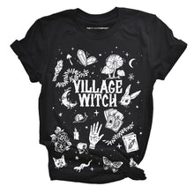 Load image into Gallery viewer, Village Witch T-Shirt-Feminist Apparel, Feminist Clothing, Feminist T Shirt, BC3001-The Spark Company